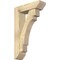 Ekena Millwork Merced Slat Rough Sawn Bracket w/ Offset Brace, Douglas Fir, 6"W x 20"D x 32"H BKT0604X20X32MRC06RDF - alternate 1